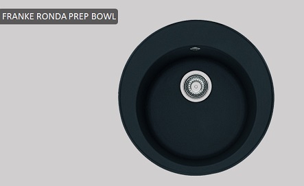 Franke Ronda Black Prep Bowl 510mm